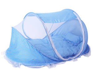 Foldable Baby Bed Net With Pillow